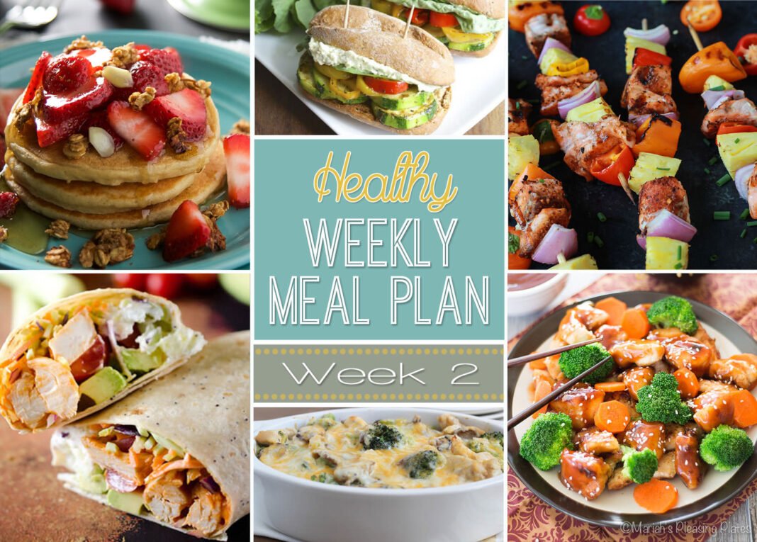Healthy Meals for a week